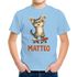 Kinder T-Shirt Katze mit Name – personalisiertes Shirt für Jungen – Lustiges Skateboard-Motiv – Geschenk zum Geburtstag oder Schule Moonworks®preview