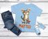 Kinder T-Shirt Katze mit Name – personalisiertes Shirt für Jungen – Lustiges Skateboard-Motiv – Geschenk zum Geburtstag oder Schule Moonworks®preview