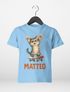 Kinder T-Shirt Katze mit Name – personalisiertes Shirt für Jungen – Lustiges Skateboard-Motiv – Geschenk zum Geburtstag oder Schule Moonworks®preview