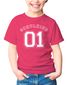 Kinder T-Shirt Mädchen Aufdruck Schulkind 01 Geschenk zur Einschulung 2025 Schulanfang Moonworks®preview