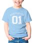 Kinder T-Shirt Mädchen Aufdruck Schulkind 01 Geschenk zur Einschulung 2025 Schulanfang Moonworks®preview