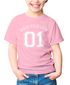 Kinder T-Shirt Mädchen Aufdruck Schulkind 01 Geschenk zur Einschulung 2025 Schulanfang Moonworks®preview