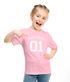 Kinder T-Shirt Mädchen Aufdruck Schulkind 01 Geschenk zur Einschulung Schulanfang Moonworks®preview