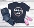 Kinder T-Shirt Mädchen Aufdruck Schulkind 2020 Blumenranken Bordüre Blüten Geschenk zur Einschulung 2025 Schulanfang Moonworks®preview