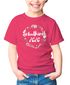 Kinder T-Shirt Mädchen Aufdruck Schulkind 2020 Blumenranken Bordüre Blüten Geschenk zur Einschulung 2025 Schulanfang Moonworks®preview