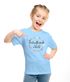 Kinder T-Shirt Mädchen Aufdruck Schulkind 2020 Blumenranken Bordüre Blüten Geschenk zur Einschulung 2025 Schulanfang Moonworks®preview