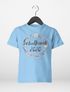 Kinder T-Shirt Mädchen Aufdruck Schulkind 2020 Blumenranken Bordüre Blüten Geschenk zur Einschulung 2025 Schulanfang Moonworks®preview