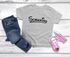 Kinder T-Shirt Mädchen Aufdruck Schulkind Geschenk zur Einschulung 2025 Schulanfang Moonworks®preview