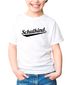 Kinder T-Shirt Mädchen Aufdruck Schulkind Geschenk zur Einschulung 2025 Schulanfang Moonworks®preview
