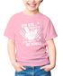Kinder T-Shirt Mädchen Bye Bye Kindergarten Abschied Geschenk zur Einschulung 2025 Schulanfang Moonworks®preview
