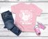 Kinder T-Shirt Mädchen Bye Bye Kindergarten Abschied Geschenk zur Einschulung 2025 Schulanfang Moonworks®preview