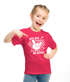 Kinder T-Shirt Mädchen Bye Bye Kindergarten Abschied Geschenk zur Einschulung 2026 Schulanfang Moonworks®preview