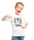 Kinder T-Shirt Mädchen Bye Bye Kindergarten Abschied Geschenk zur Einschulung 2026 Schulanfang Moonworks®preview