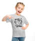 Kinder T-Shirt Mädchen Bye Bye Kindergarten Abschied Geschenk zur Einschulung 2026 Schulanfang Moonworks®preview