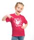 Kinder T-Shirt Mädchen Bye Bye Kindergarten Abschied Geschenk zur Einschulung Schulanfang Moonworks®preview