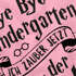 Kinder T-Shirt Mädchen Bye Bye Kindergarten ich zaubere jetzt in der Schule Geschenk zur Einschulung 2026 Schulanfang Moonworks®preview