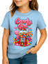 Kinder T-Shirt Mädchen - Candy Girl Retro - Kostümidee Last Minute Verkleidung Spruch lustig Geschenke für Mädchen Moonworks®preview
