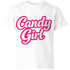 Kinder T-Shirt Mädchen - Candygirl Schriftzug - Kostümidee Last Minute Verkleidung Spruch lustig Geschenkidee Moonworks®preview
