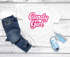 Kinder T-Shirt Mädchen - Candygirl Schriftzug - Kostümidee Last Minute Verkleidung Spruch lustig Geschenkidee Moonworks®preview
