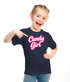 Kinder T-Shirt Mädchen - Candygirl Schriftzug - Kostümidee Last Minute Verkleidung Spruch lustig Geschenkidee Moonworks®preview
