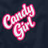 Kinder T-Shirt Mädchen - Candygirl Schriftzug - Kostümidee Last Minute Verkleidung Spruch lustig Geschenkidee Moonworks®preview
