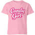 Kinder T-Shirt Mädchen - Candygirl Schriftzug - Kostümidee Last Minute Verkleidung Spruch lustig Geschenkidee Moonworks®preview