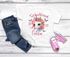 Kinder T-Shirt Mädchen Einhorn Schulanfang 2025 Schulkind personalisiert mit Wunschname und Jahreszahl SpecialMe®preview