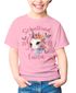 Kinder T-Shirt Mädchen Einhorn Schulanfang Schulkind personalisiert mit Wunschname und Jahreszahl SpecialMe®preview