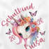 Kinder T-Shirt Mädchen Einhorn Schulanfang Schulkind personalisiert mit Wunschname und Jahreszahl SpecialMe®preview
