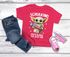 Kinder T-Shirt Mädchen Einschulung 2025 Baby Schulkind Erste Klasse ich jetzt bin Spruch lustig Schulanfang Moonworks®preview