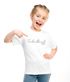 Kinder T-Shirt Mädchen Einschulung 2025 Schriftzug Schulkind personalisierbar mit Name Geschenk zum Schulanfang SpecialMe® preview