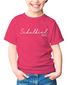 Kinder T-Shirt Mädchen Einschulung 2025 Schriftzug Schulkind personalisierbar mit Name Geschenk zum Schulanfang SpecialMe® preview