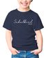 Kinder T-Shirt Mädchen Einschulung 2025 Schriftzug Schulkind personalisierbar mit Name Geschenk zum Schulanfang SpecialMe® preview