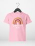Kinder T-Shirt Mädchen Einschulung 2025 Schulkind 2023 Regenbogen Aufdruck Geschenk Schulanfang Moonworks®preview