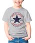Kinder T-Shirt Mädchen Einschulung 2025 Schulkind Stern Schriftzug Erstklassig Geschenk Schulanfang Moonworks®preview