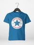 Kinder T-Shirt Mädchen Einschulung 2025 Schulkind Stern Schriftzug Erstklassig Geschenk Schulanfang Moonworks®preview