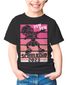 Kinder T-Shirt Mädchen Einschulung Schulkind 2023 Regenbogen Aufdruck Geschenk Schulanfang Moonworks®preview