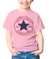 Kinder T-Shirt Mädchen Einschulung Schulkind Stern Schriftzug Erstklassig Geschenk Schulanfang Moonworks®preview