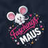 Kinder T-Shirt Mädchen - Faschingsmaus Karnevlasmaus - Kostümidee Last Minute Verkleidung Spruch lustig Moonworks®preview