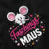 Kinder T-Shirt Mädchen - Faschingsmaus Karnevlasmaus - Kostümidee Last Minute Verkleidung Spruch lustig Moonworks®preview