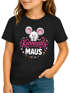 Kinder T-Shirt Mädchen - Faschingsmaus Karnevlasmaus - Kostümidee Last Minute Verkleidung Spruch lustig Moonworks®preview