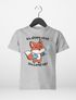 Kinder T-Shirt Mädchen Fuchs Spruch lustig ich altere nicht ich level up Zocken Geschenk für Mädchen Moonworks®preview