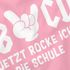 Kinder T-Shirt Mädchen Jetzt rocke ich die Schule Comichand AB/CD Geschenk zur Einschulung 2025 Schulanfang Moonworks®preview
