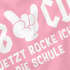 Kinder T-Shirt Mädchen Jetzt rocke ich die Schule Comichand AB/CD Geschenk zur Einschulung 2026 Schulanfang Moonworks®preview