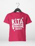 Kinder T-Shirt Mädchen Kita Abgängerin personalisiert mit Jahreszahl Abschied Kindergarten Geschenk Schulanfang 2025 Moonworks®preview