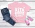 Kinder T-Shirt Mädchen Kita Abgängerin personalisiert mit Jahreszahl Abschied Kindergarten Geschenk Schulanfang 2025 Moonworks®preview