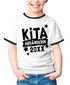 Kinder T-Shirt Mädchen Kita Abgängerin personalisiert mit Jahreszahl Abschied Kindergarten Geschenk Schulanfang 2025 Moonworks®preview