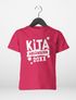 Kinder T-Shirt Mädchen Kita Abgängerin personalisiert mit Jahreszahl Abschied Kindergarten Geschenk Schulanfang 2025 Moonworks®preview