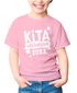 Kinder T-Shirt Mädchen Kita Abgängerin personalisiert mit Jahreszahl Abschied Kindergarten Geschenk Schulanfang 2025 Moonworks®preview