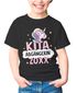 Kinder T-Shirt Mädchen Kita Abgängerin personalisiert mit Jahreszahl Einhorn Geschenk zur Einschulung 2025 Schulanfang Moonworks®preview